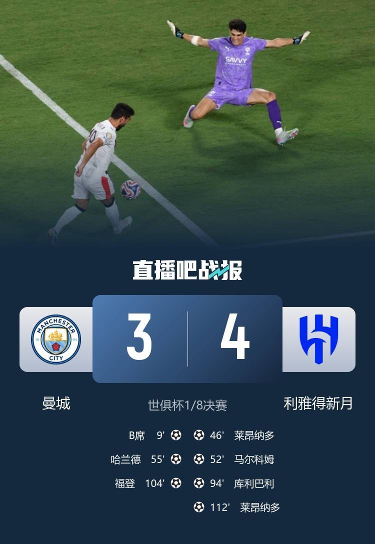 真世界前五？新月淘汰曼城，吧友热议：对不起罗哥，你是对的