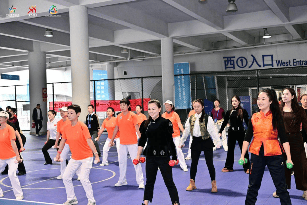 农村女性社体指导员健身技能传授公益培训活动举行